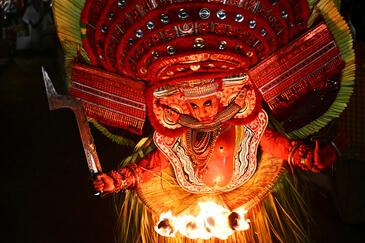 "Theyyam" - Kannour - Kerala, India.
